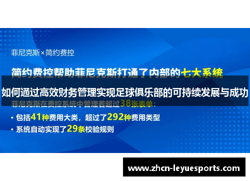 如何通过高效财务管理实现足球俱乐部的可持续发展与成功